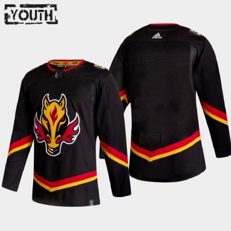 Camisola Calgary Flames Blank 2020-21 Reverse Retro Authentic - Criança